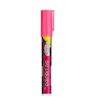 Giz Liquido P/quadro E Vidro Brw Rosa