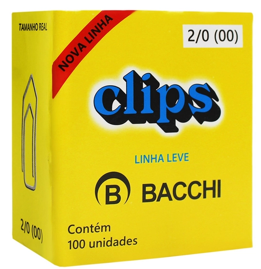 Clipes Para Papel 2/0 C/100 Cl1002 Brw