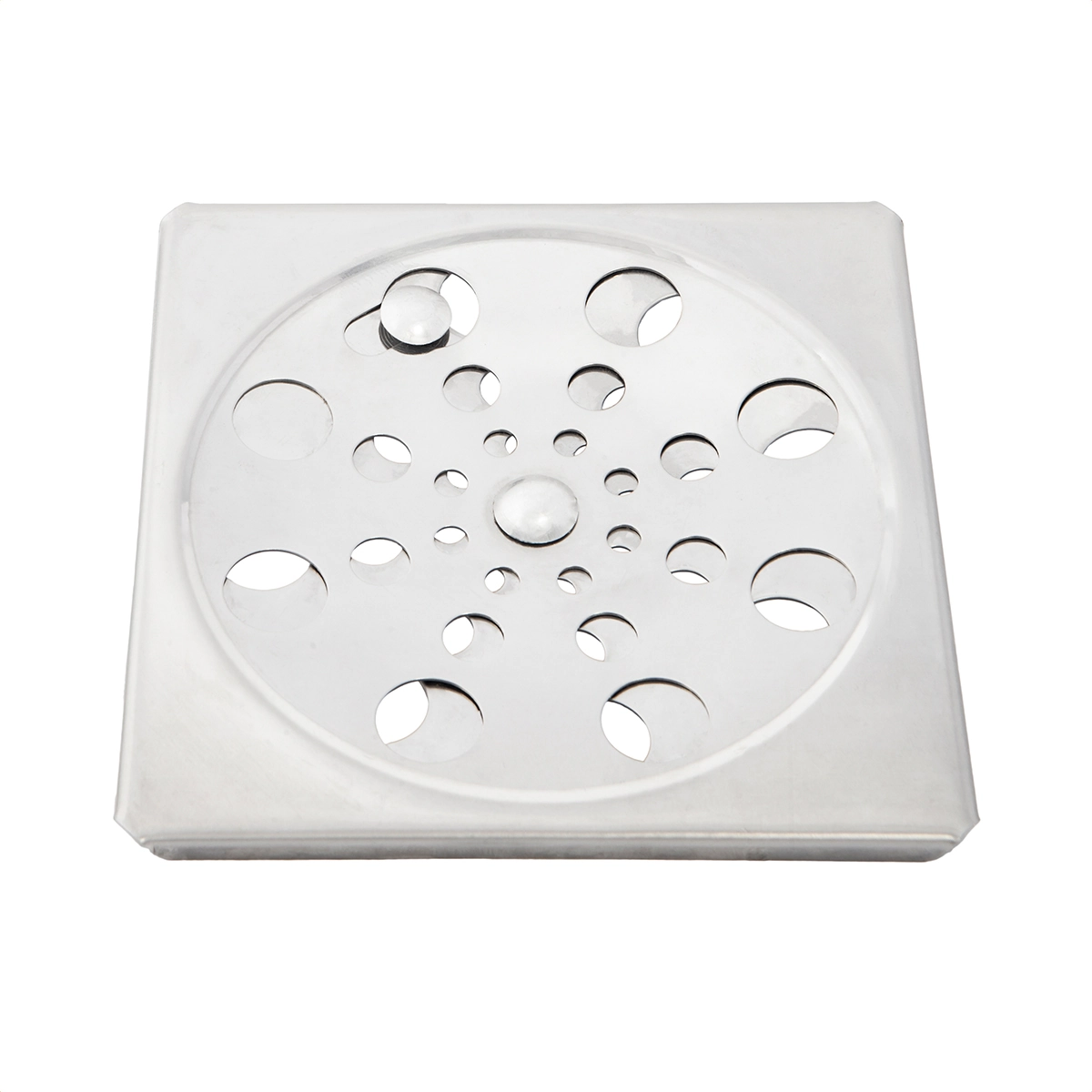 Grelha De Inox Para Banheiro Quadrado 10x10