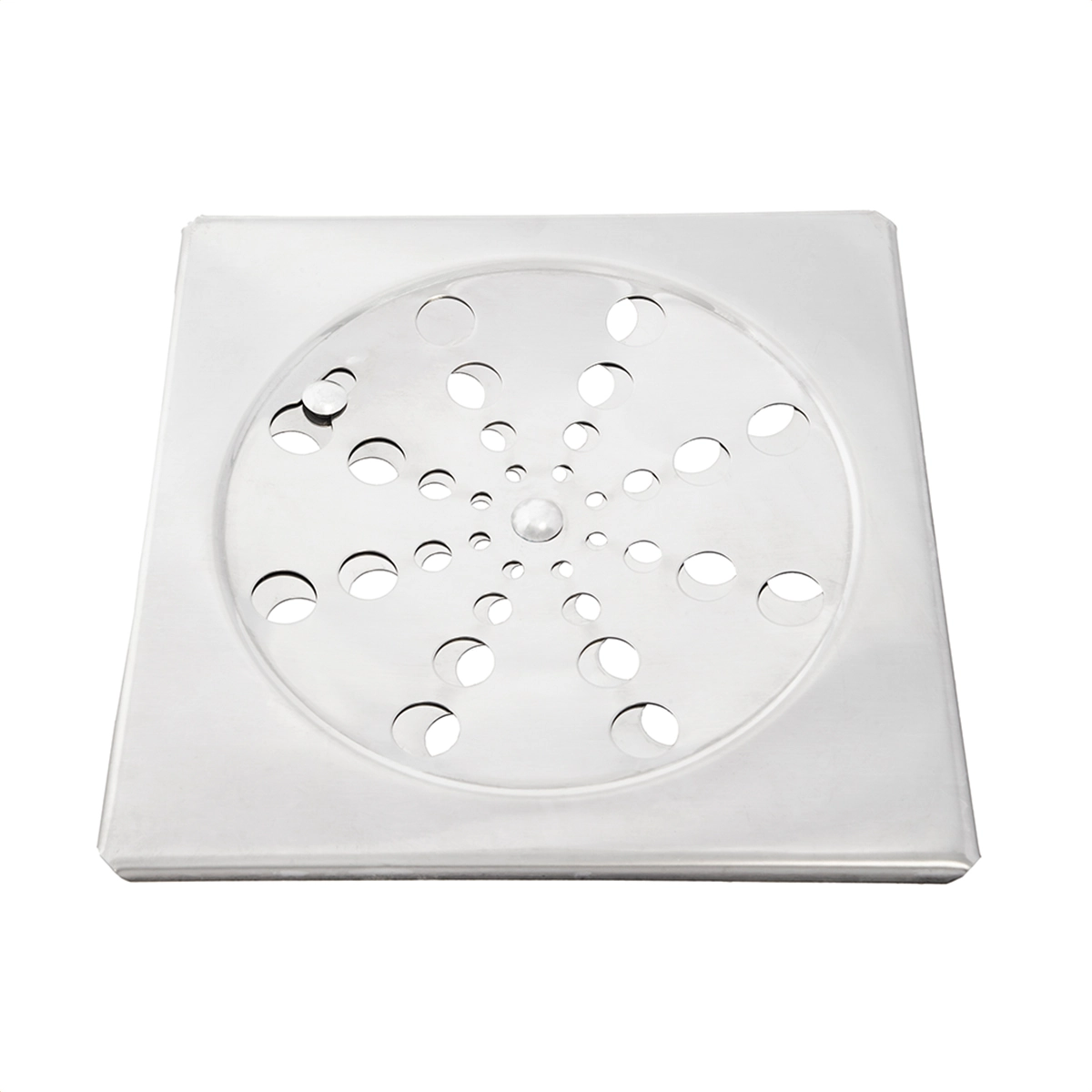 Grelha De Inox Para Banheiro Quadrada 15x15