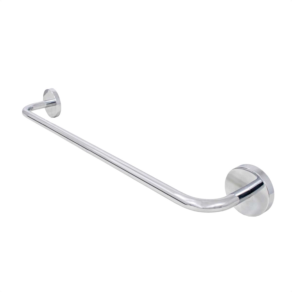 Porta Toalha Barra 45 Cm Em Aço Inox Cromado Banheiro