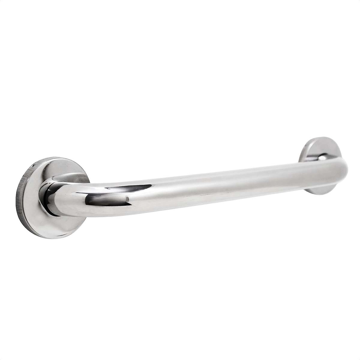 Barra De Apoio 30cm Para Idoso E Deficiente Inox Polido