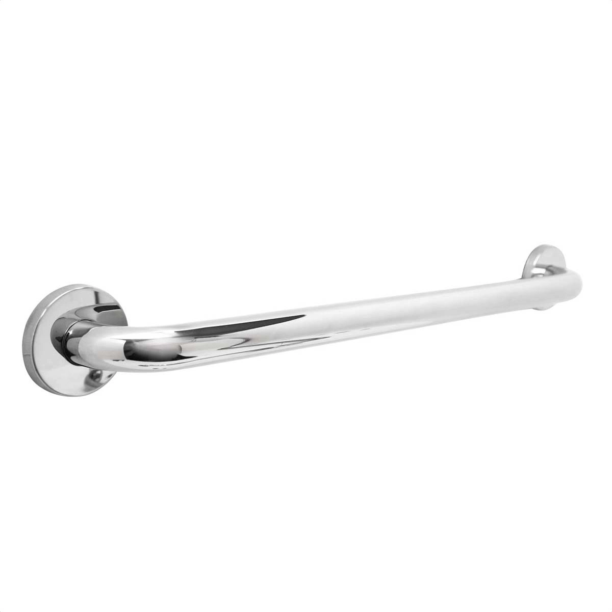 Barra De Apoio 60cm Para Idoso E Deficiente Inox Polido