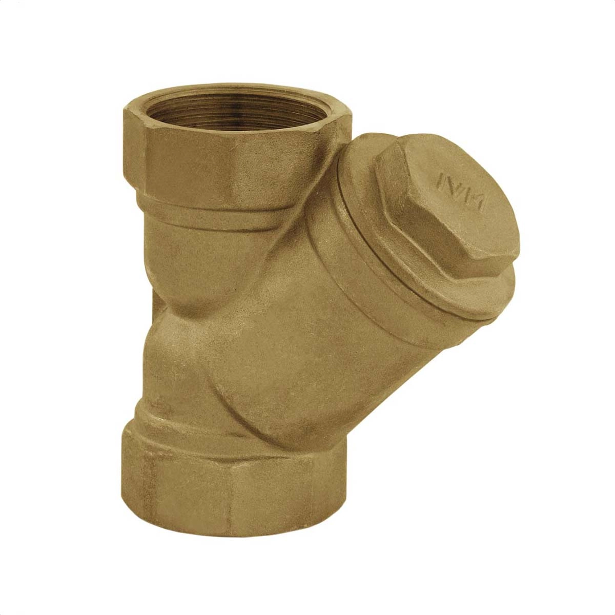 Filtro Tipo Y Industrial De 3/4 De Latão Com Tela Em Aço Inox Alta Durabilidade