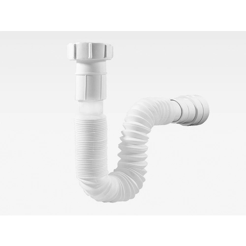 Sifão Sanfonado Cozinha Lavabo Tanque Pvc Extensível até 70cm