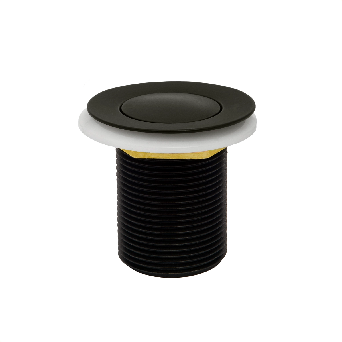 Válvula Click Pop Up Metal Tampa Interna Preta 1.1/4 Para Tanques e Cubas Black