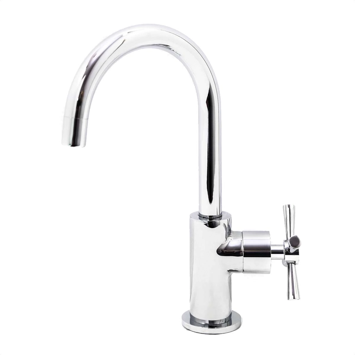 Torneira Água Fria De Bancada Para Lavatório De 1/4 De Volta