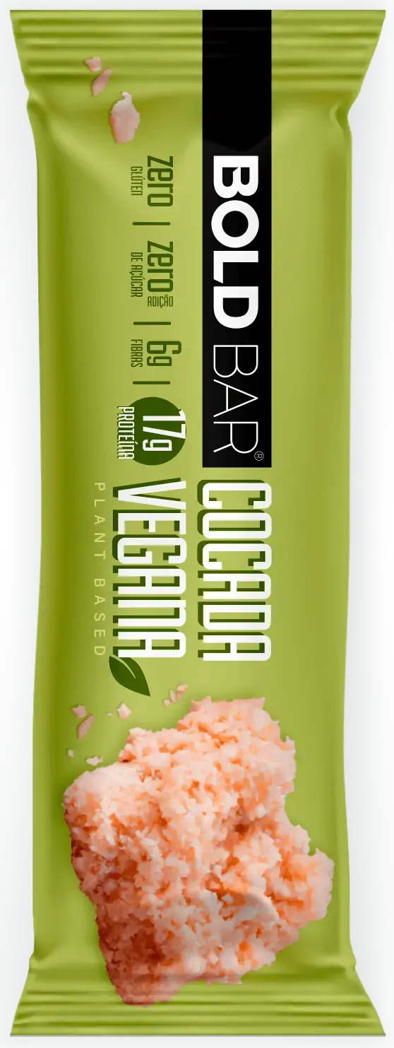 Bar De Cocada Vegana Bold Bar 60g