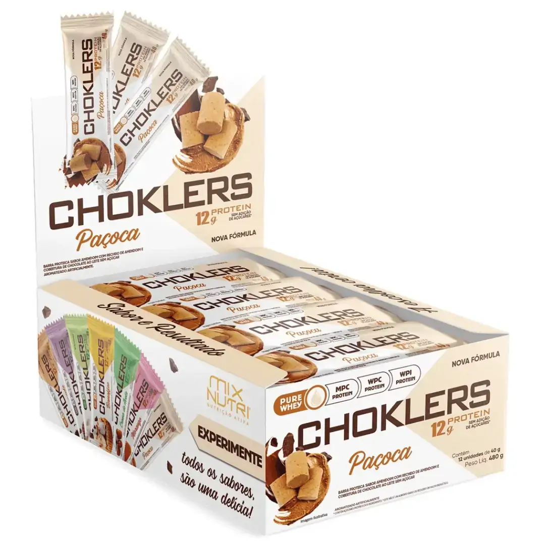 Choklers Pacoca Display 12x40g