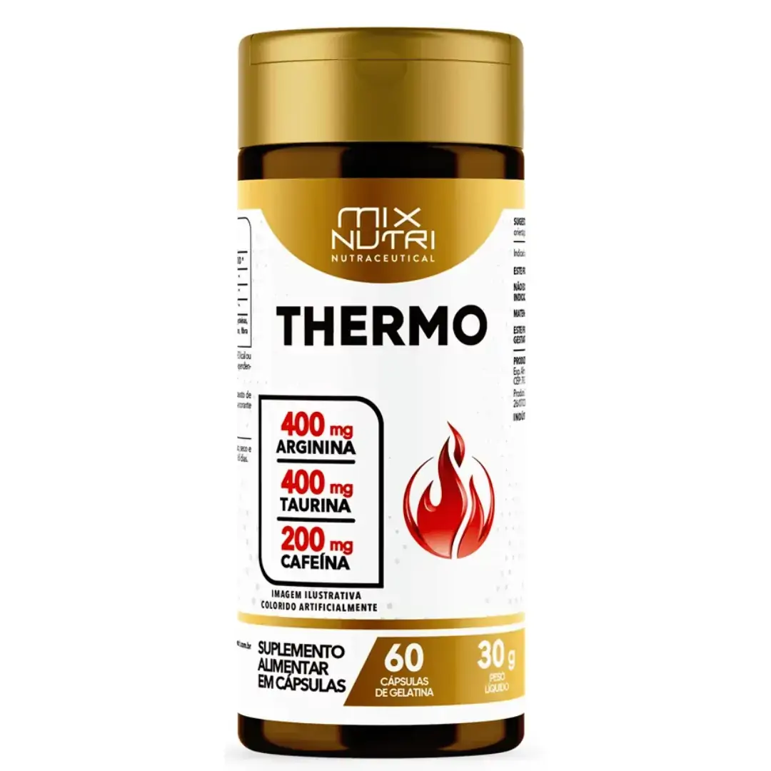 Thermo Mix Nutri Nutraceutical Frasco 30g 60 Cápsulas Gelatinosas
