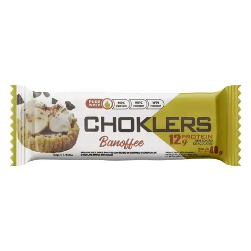 Barra Proteina Choklers Banoffee 40g