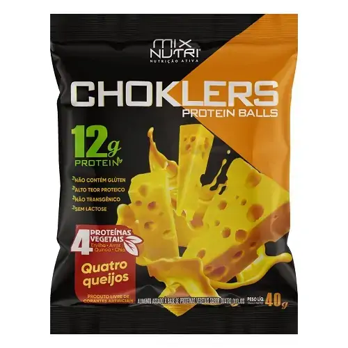 Snack Proteico Choklers Quatro Queijos 40g
