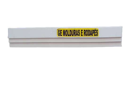 Roda Teto, Moldura De Teto, Sanca Teto De Eva Adesivo E Flexível *e4 5cmx 1,5cm 15 Metros* Branco
