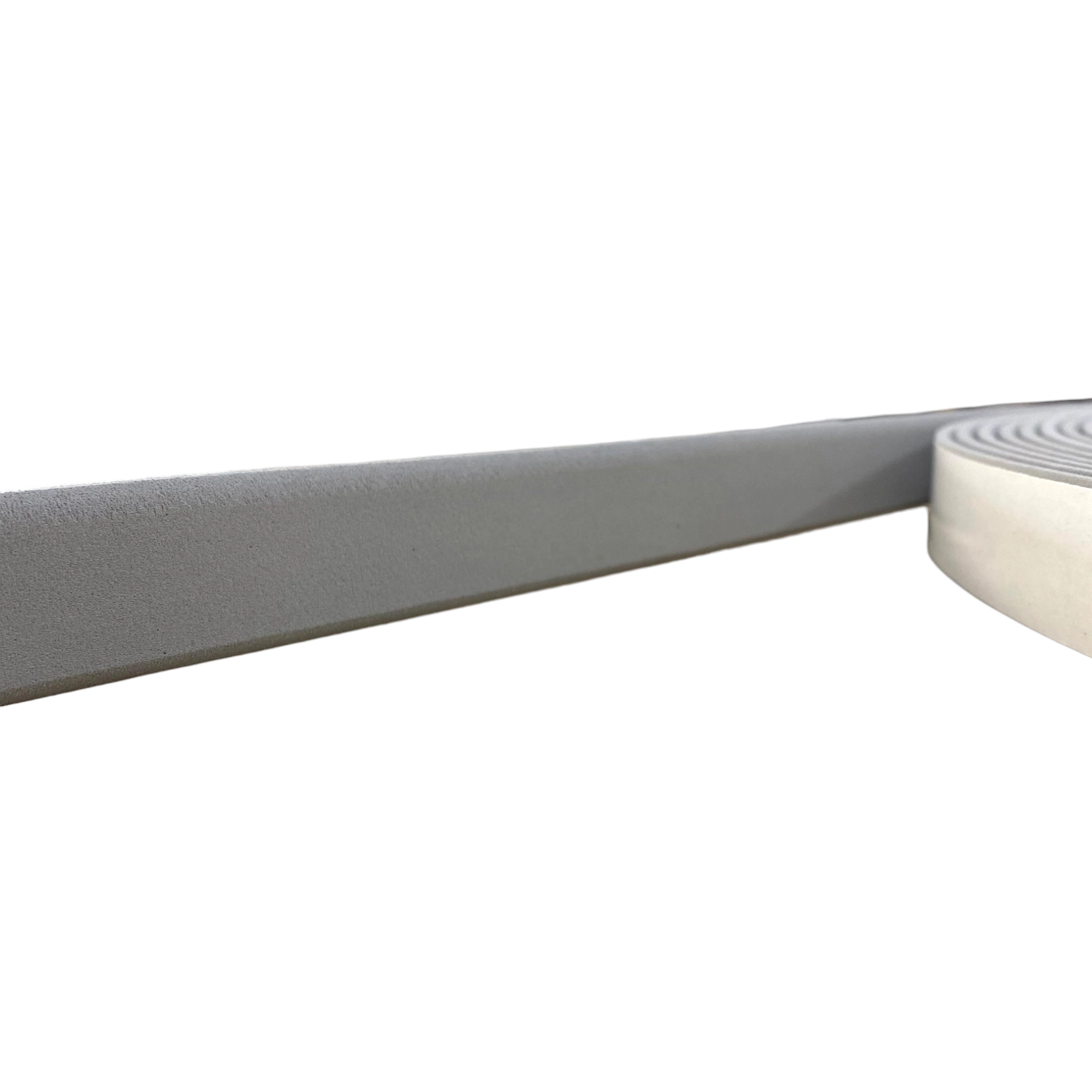 Boiserie Moldura Rodameio De Eva Adesivo E Flexível *saturno 2,5cmx 5mm 25 Metros* Cinza