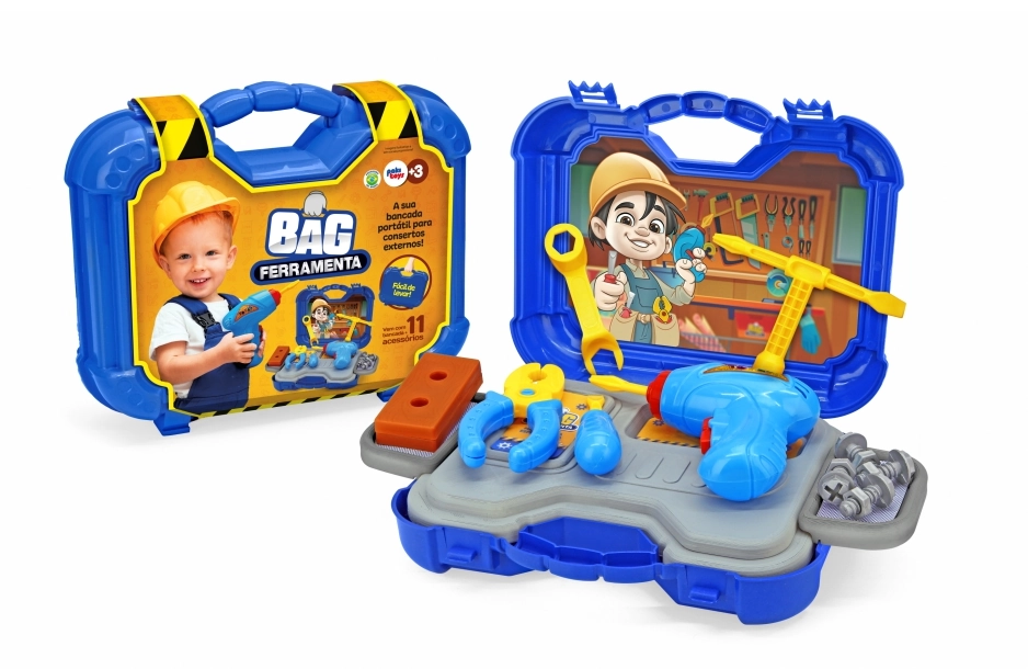 Brinquedo Bag Ferramentas Pakitoys