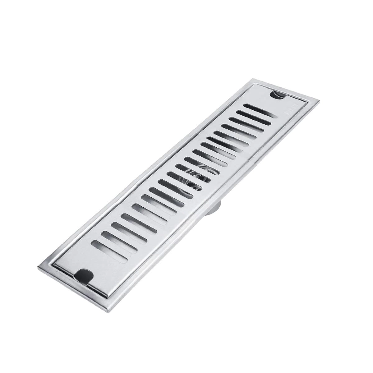 Ralo Linear Embralumi Oculto Invisível Grelha Inox 30x10cm