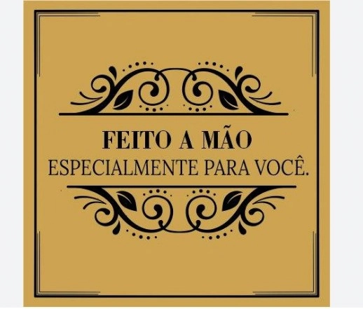 E7 Etiqueta Elgance Feito A Mo