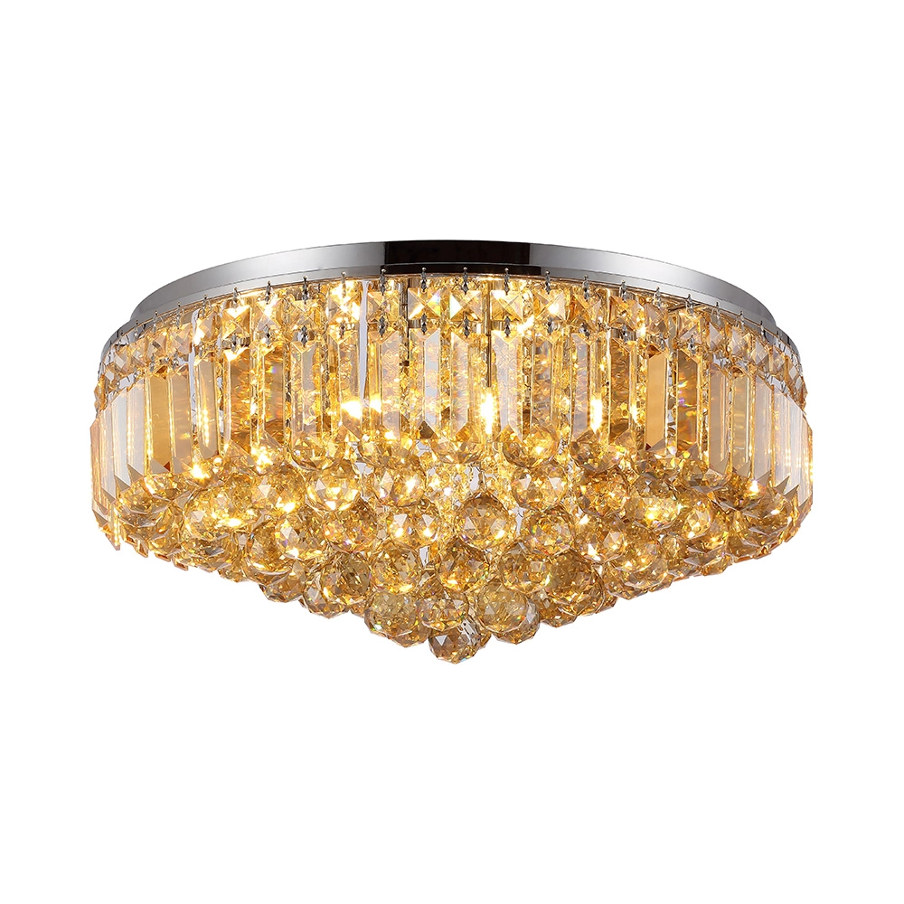 Plafon Skylight Brienne 3025 G9 Bivolt Cromado/champagne