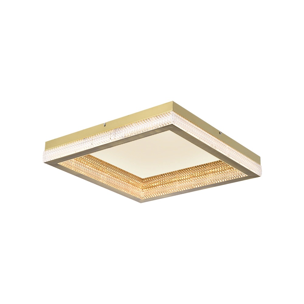 Plafon Skylight Queensland 4006q Dourado Led Bivolt Dourado
