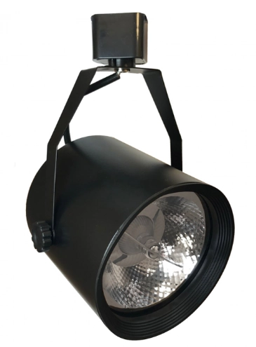 Spot Para Trilho Ar111 Fechado Preto