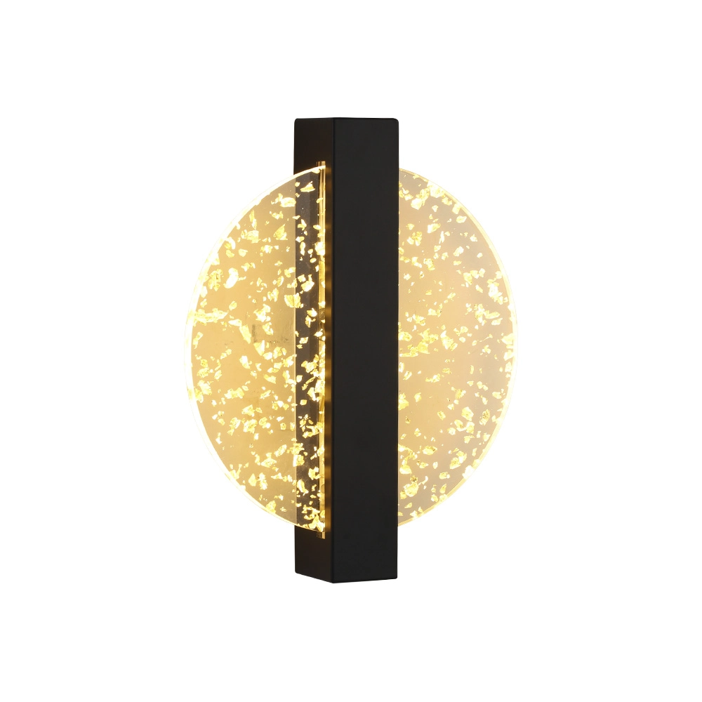 Arandela Skylight Cross 3113 Led Bivolt Preto / Transparente
