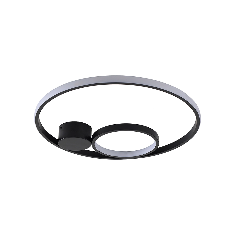 Plafon Skylight Ilusion 4033 Led Bivolt Preto/branco