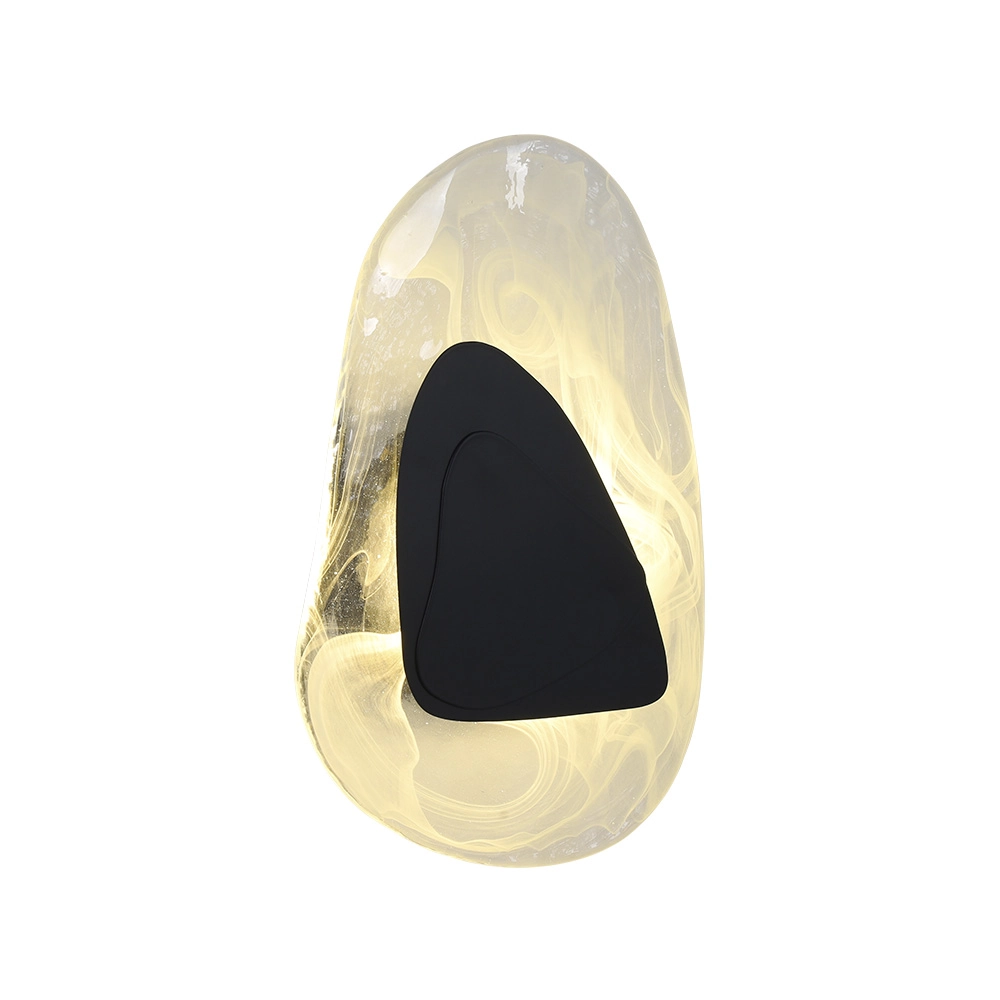 Arandela Skylight Stone 3121 Led Bivolt Preto / Translucido