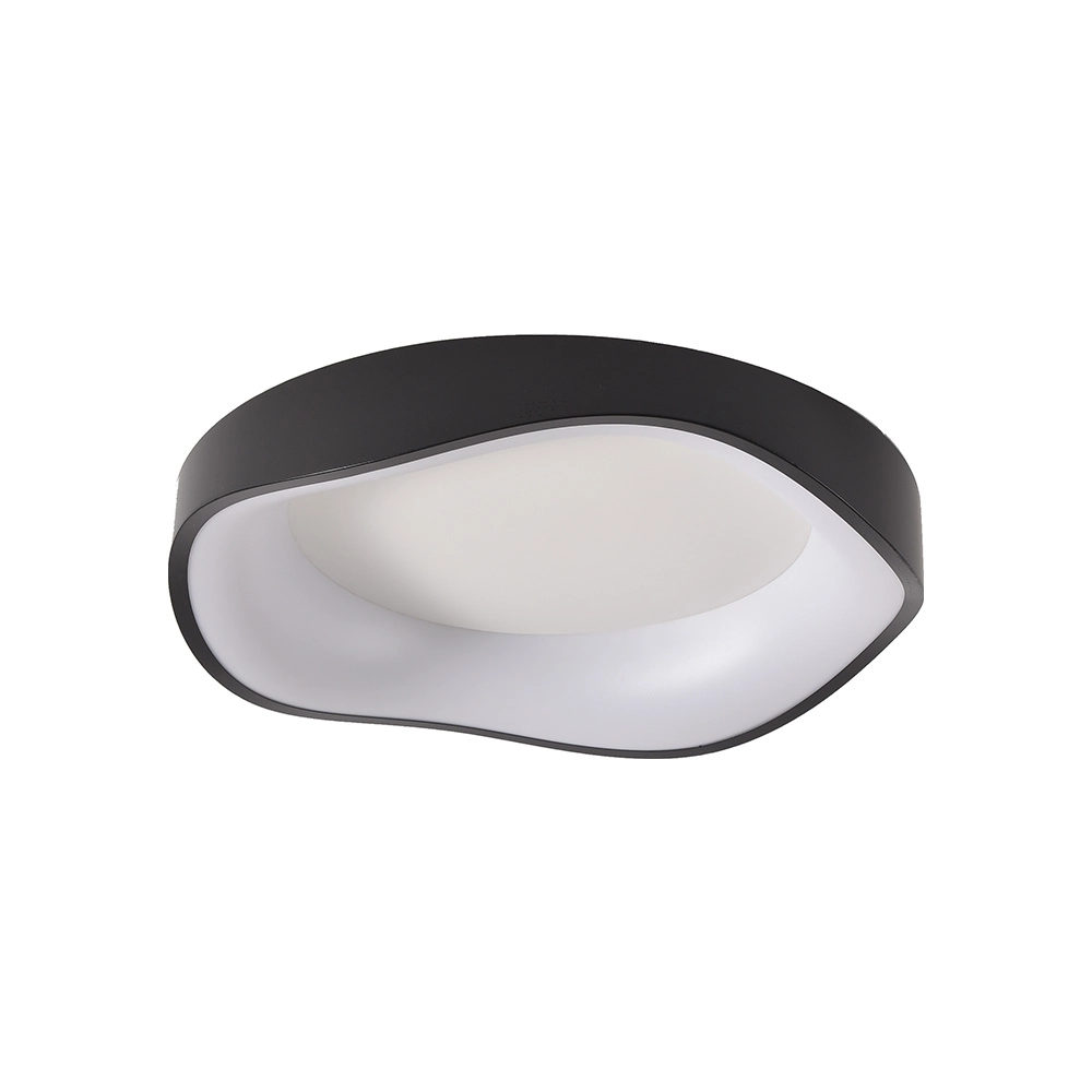 Plafon Skylight Edge 4041 Led Bivolt Preto/branco