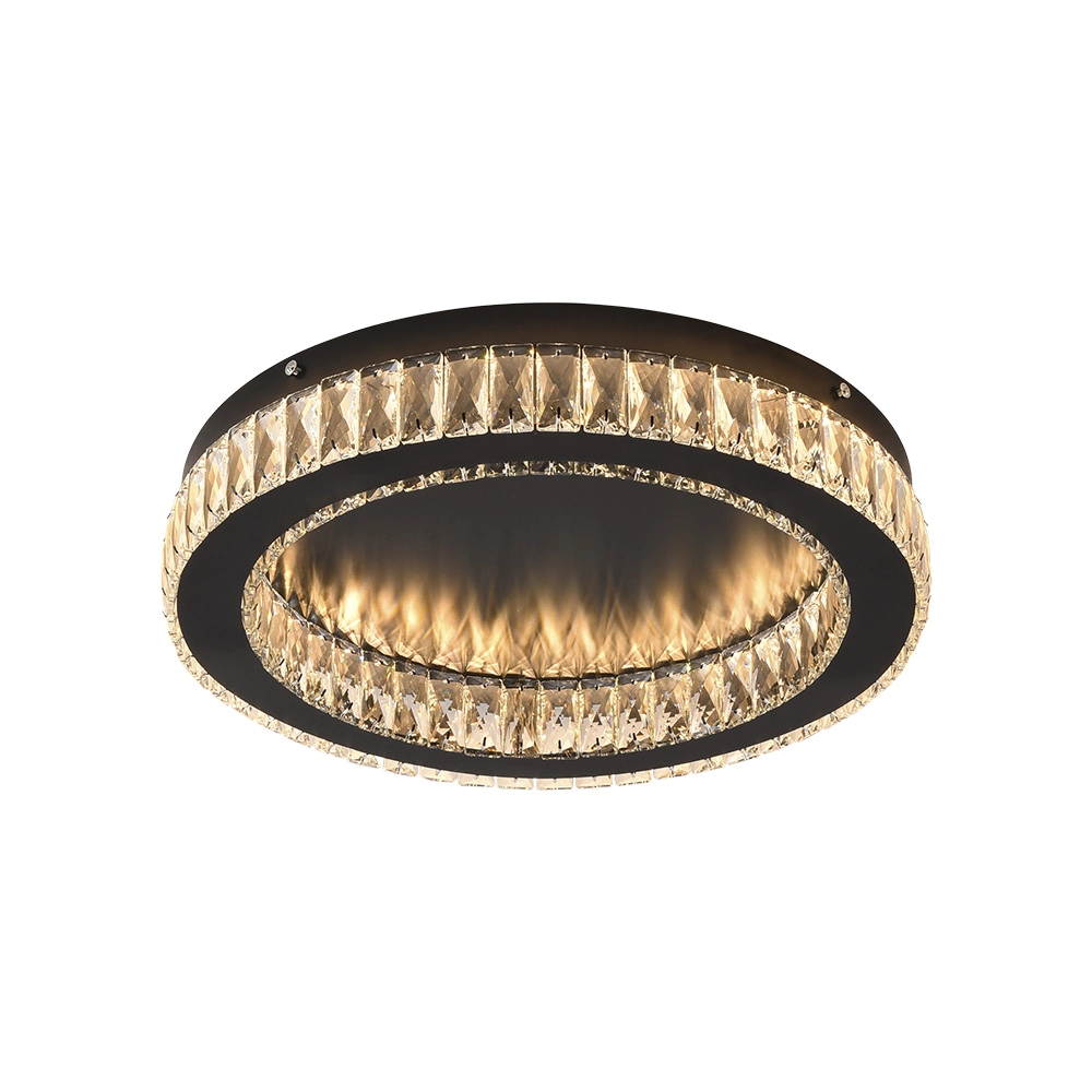 Plafon Skylight Diamond 3063 Preto Led Bivolt Preto