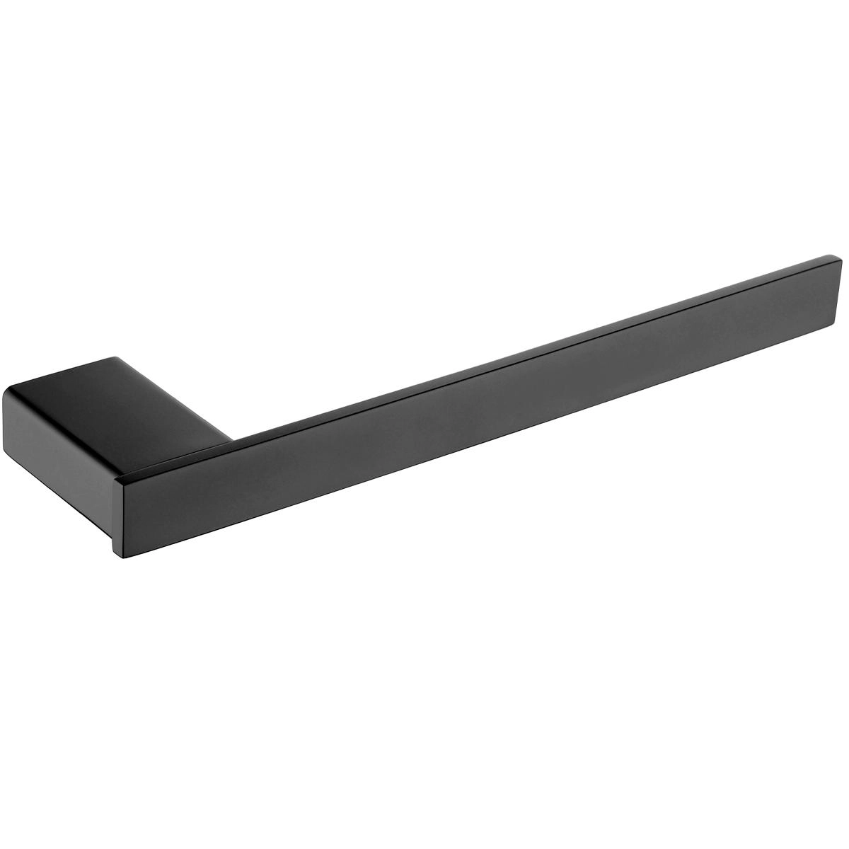 Porta Toalha De Rosto Acabamento (black Matte - Lexxa