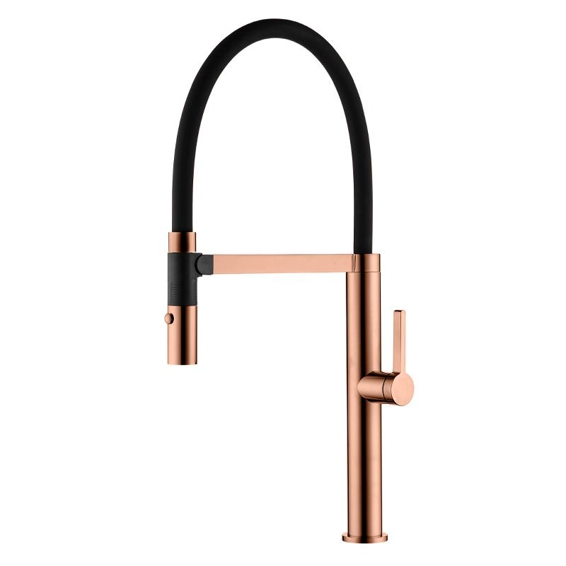 Misturador Monocomando Gourmet C/ Imãn Acab.rose Gold Lx2288rg - Lexxa