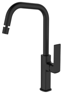 Misturador Monocomando Cozinha Black Matte Lexxa