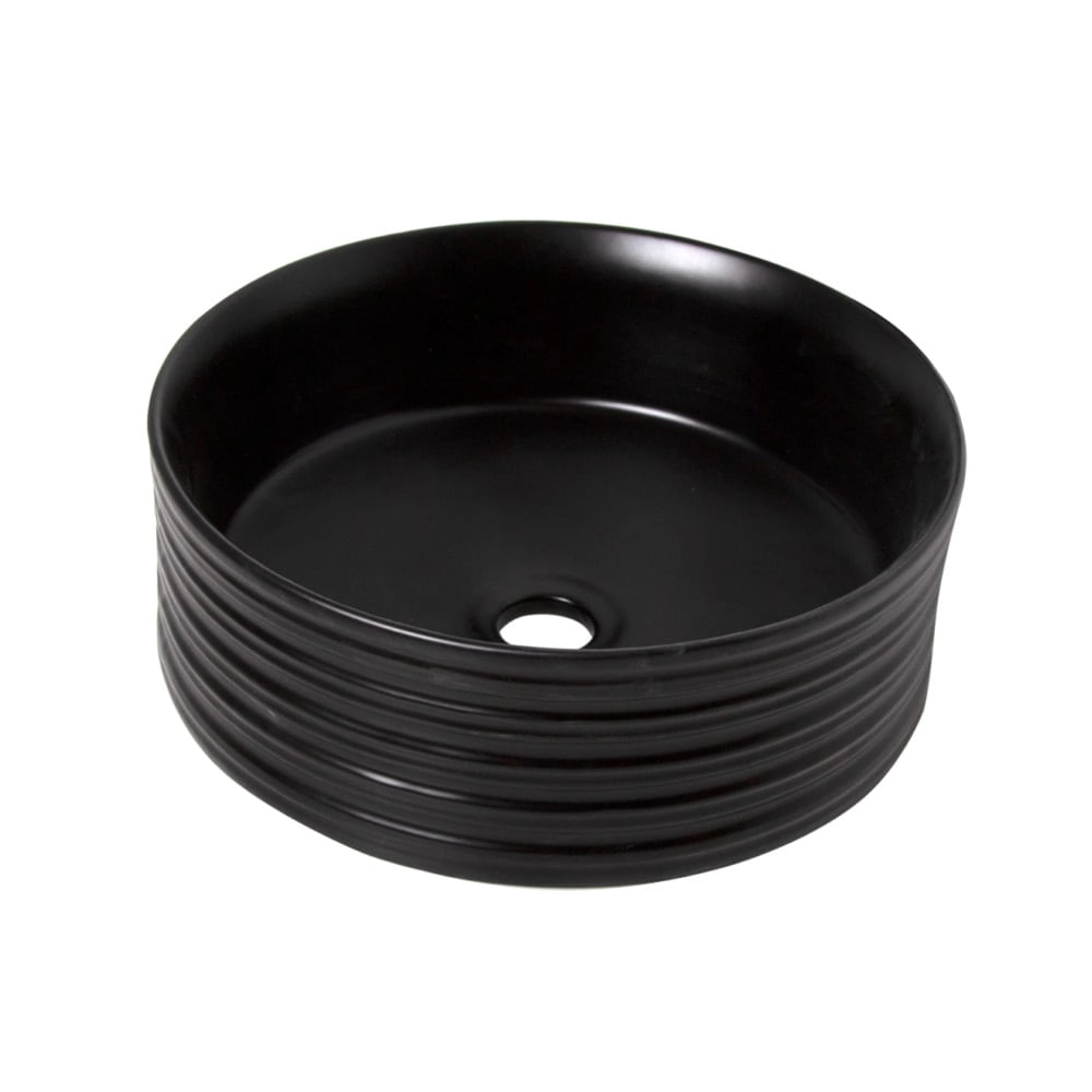 Cuba Redonda Lexxa Black Fosco 38 5 X 38 5 X 13 5 Lx522b