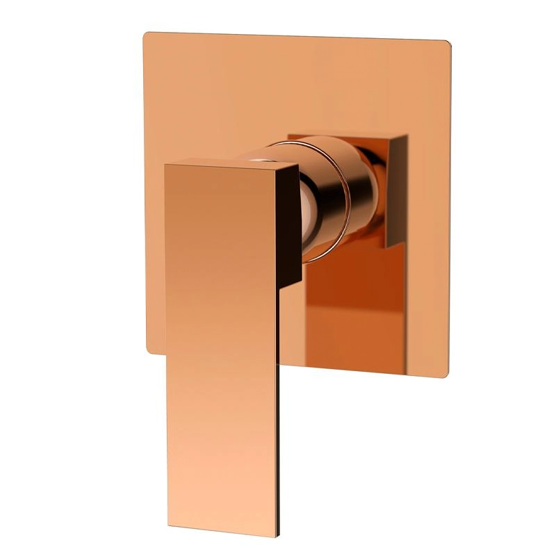 Acabamento Para Base Monocomando Rose Gold Lx4012rg - Lexxa