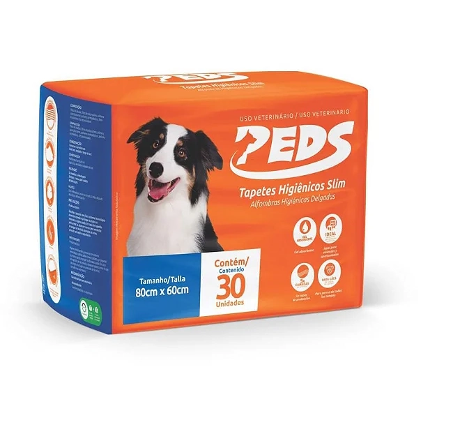 Tapete Higienico Peds 80x60 C/30 Un280308