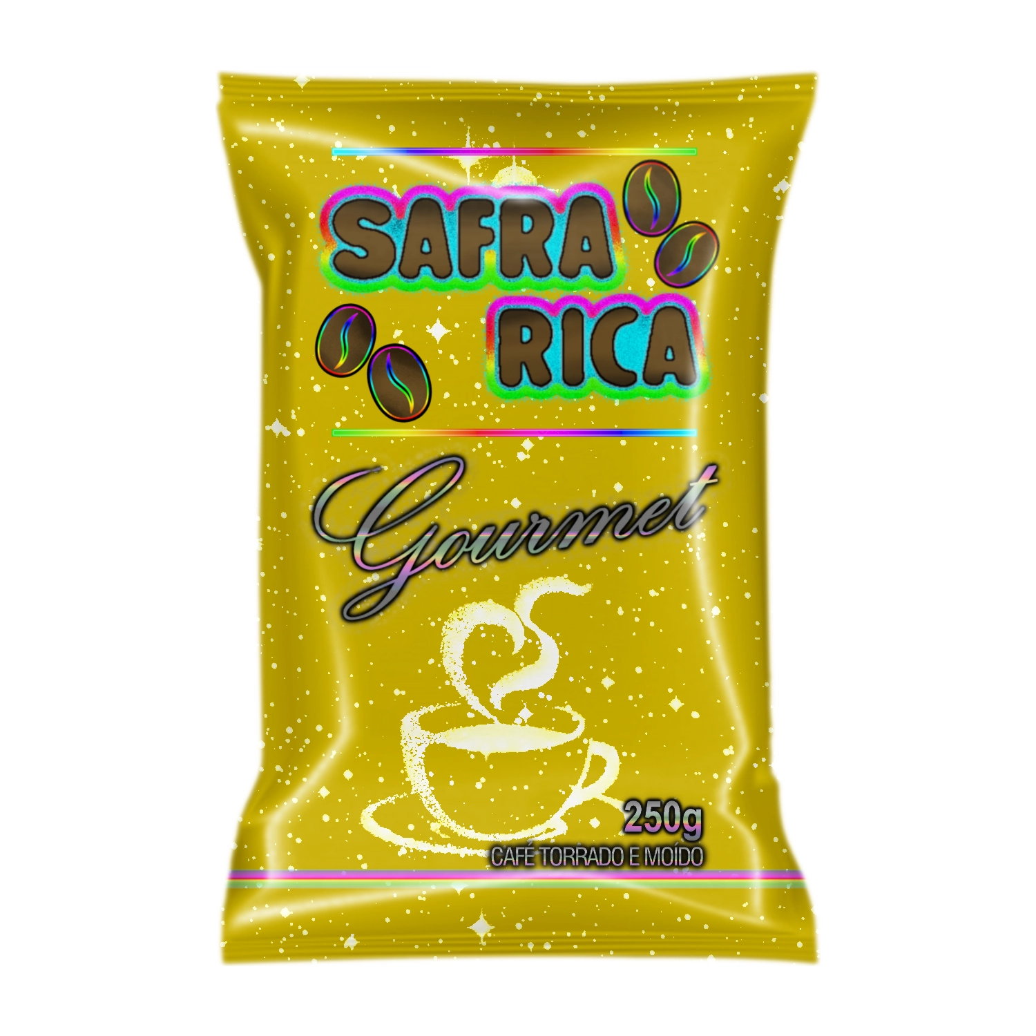 Café Torrado E Moído Safra Rica Gourmet Almofada 250g