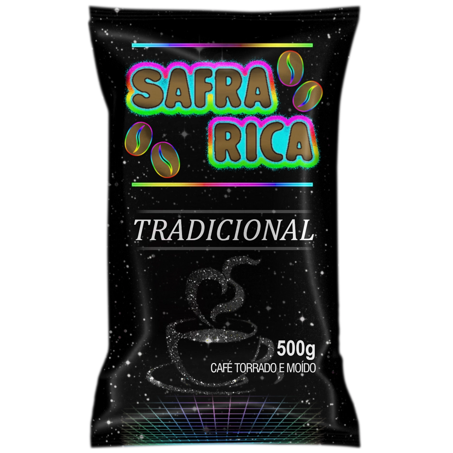 Café Torrado E Moído Safra Rica Tradicional Almofada 500g