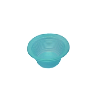 Prato Desc Fundo 15 Azul Tiffany C/10 Bellocopo