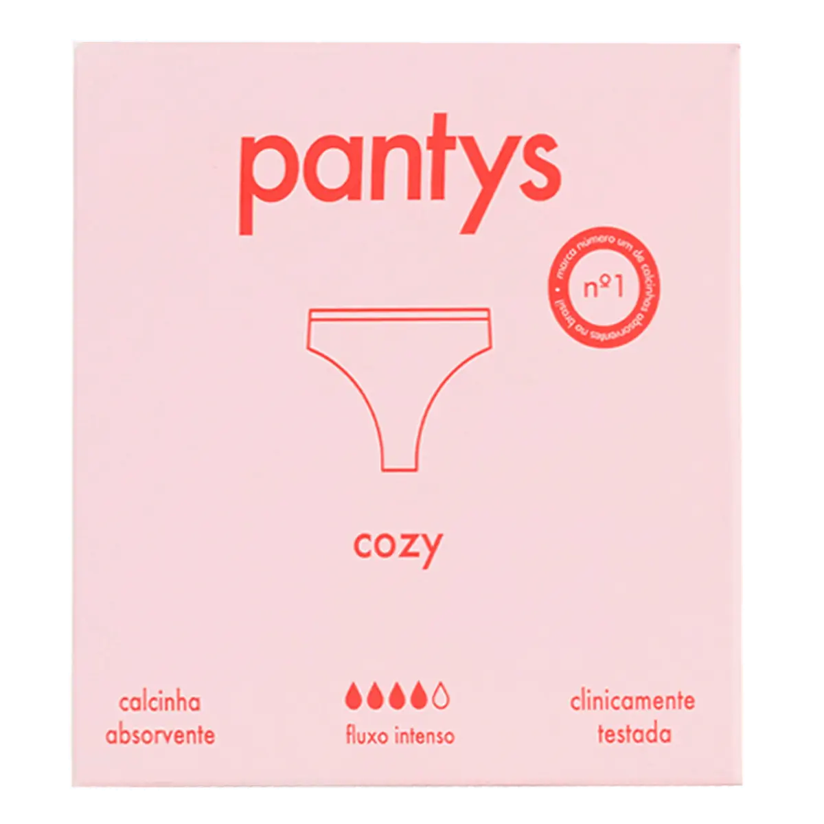Calcinha Absorvente Reutilizável Cozy Pantys G