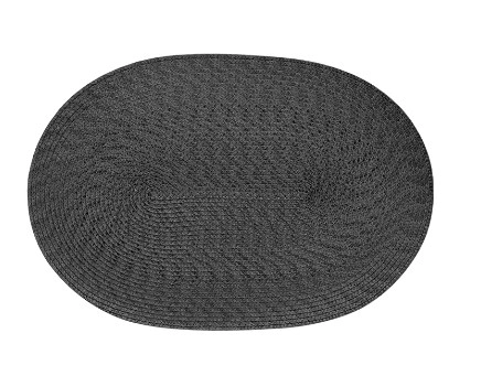 Lugar Americano Preto 33x48cm Cm120 13694 Inga