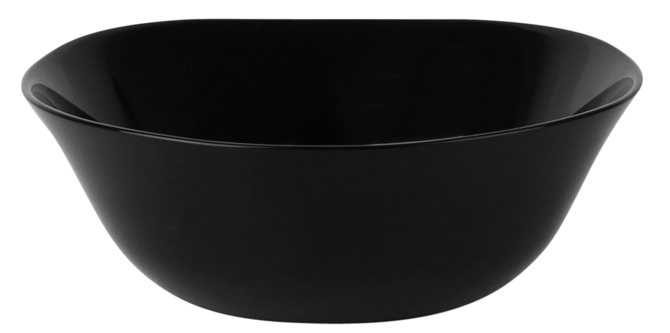 Tigela De Vidro 19,1x6cm Preto Cm