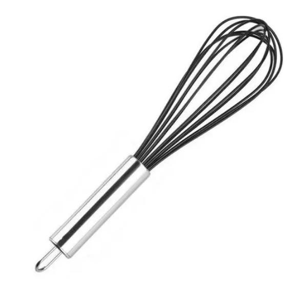 Batedor Claras Inox Hastes Silic 25cm Pret 13940 Inga