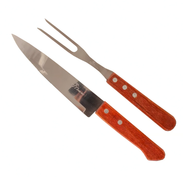 Kit Churrasco Atenas C/02 Pcs Ref 14005 Inga