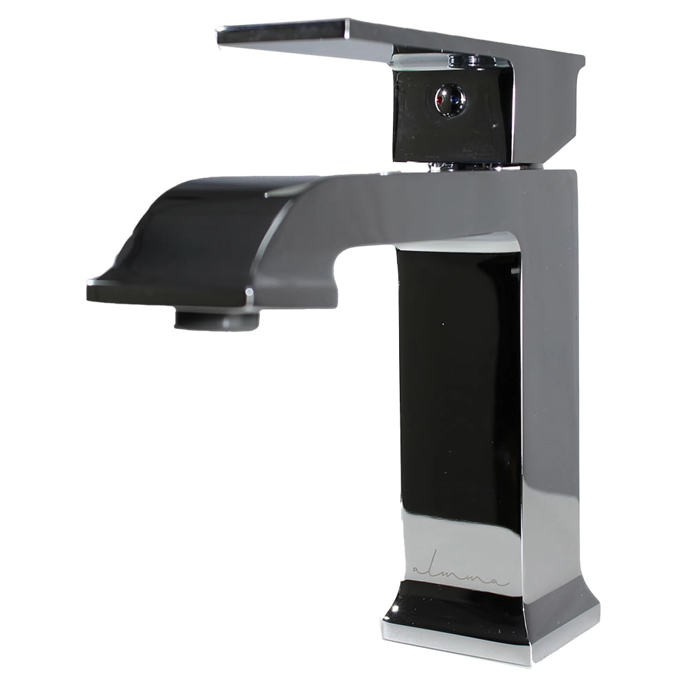 Misturador Monocomando Lavatório Bica Baixa Mondrian Chrome - 00010