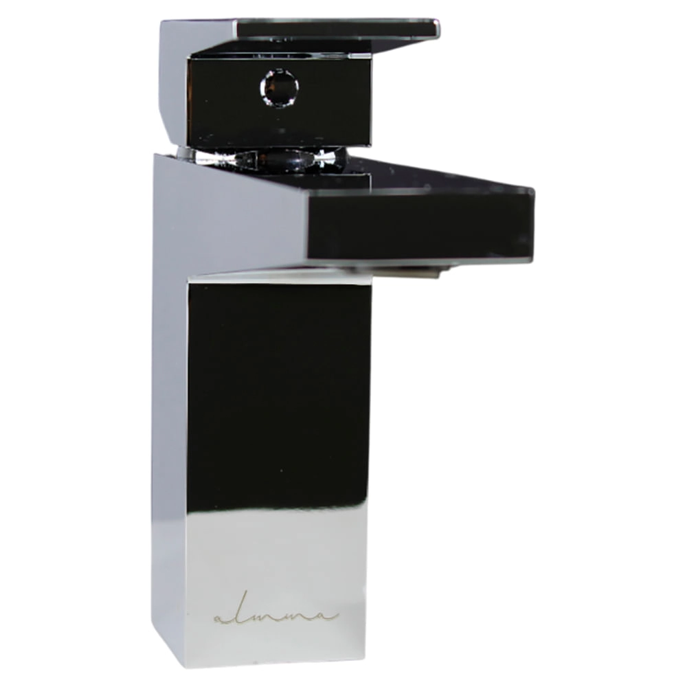 Misturador Monocomando Lavatório Bica Baixa Cezanne Chrome - 00020