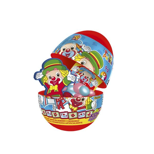 Bala Limão Ou Morango Patati Patatá Kids Zone Surpresa 9g