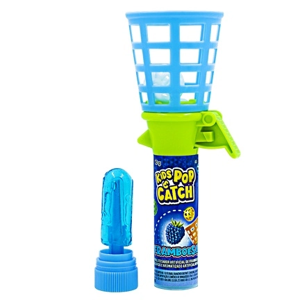 Pirulito Uva, Framboesa Ou Morango Kids Zone Kids Pop Catch 10g