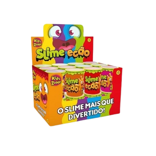Slime Metalizado Ecão Kids Zone Pote 110g