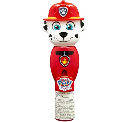 Pirulito Morango Paw Patrol Kids Zone Spin Pops 7g