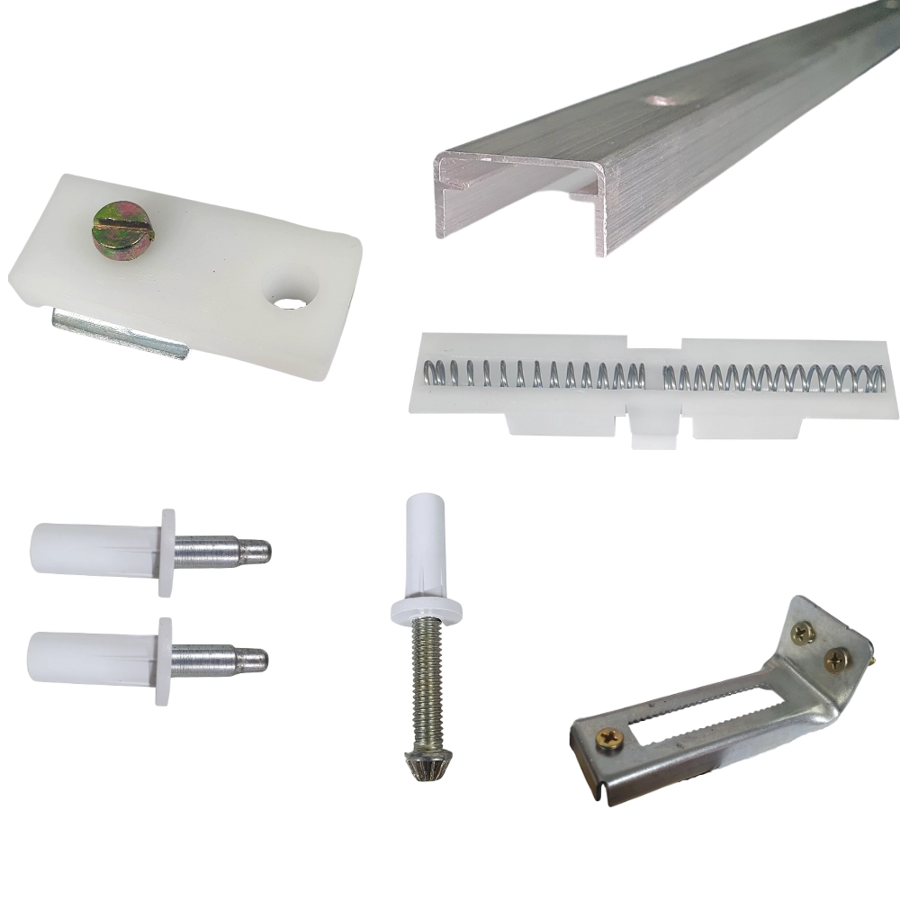 Kit Ferragens P/ Porta Camarão Sem Dobradiça - 90 Cm Natural - Alfer